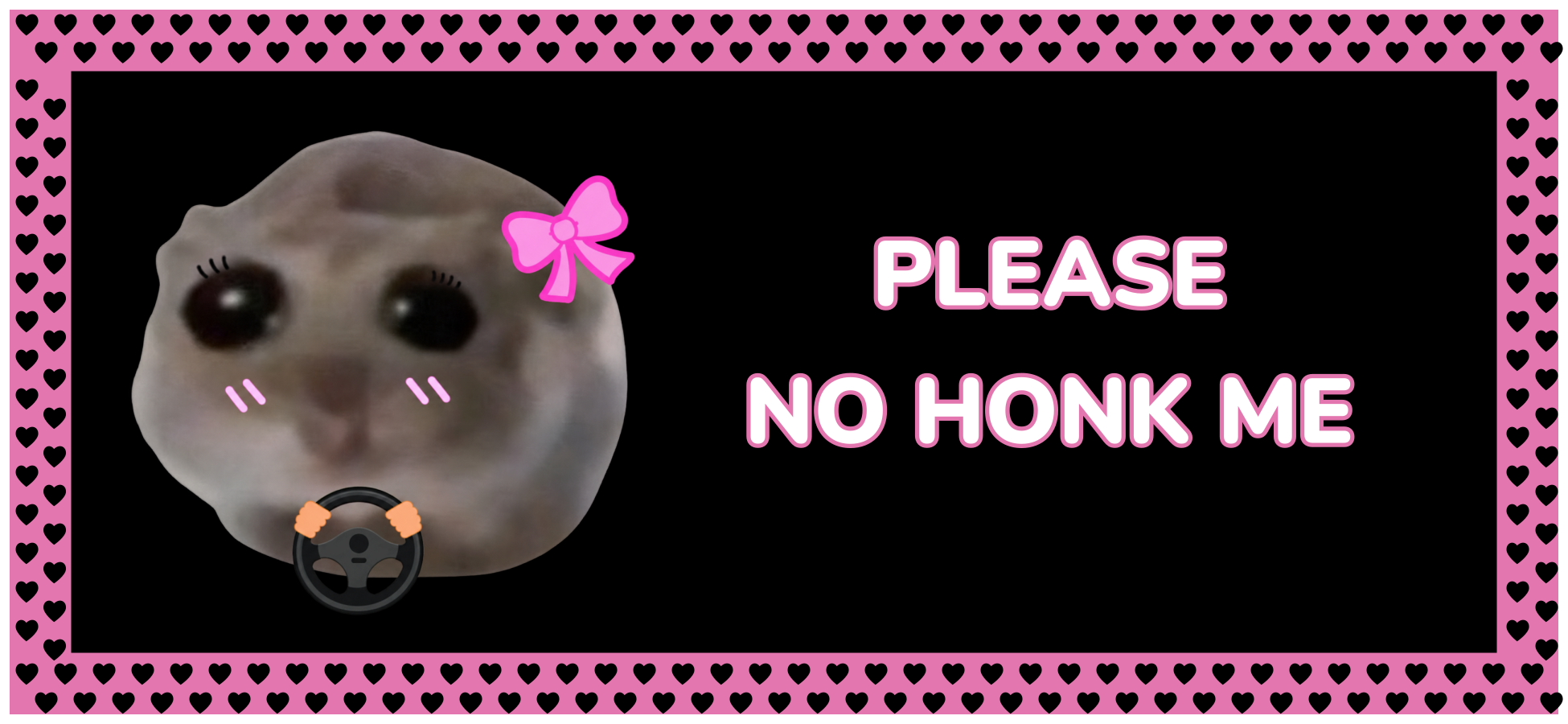 No Honk Hammy